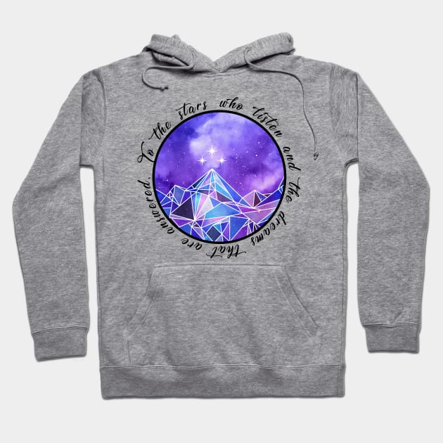 to the stars... Hoodie by pogginc